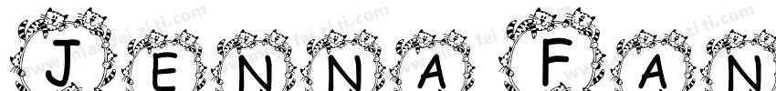 Jenna Fan字体转换